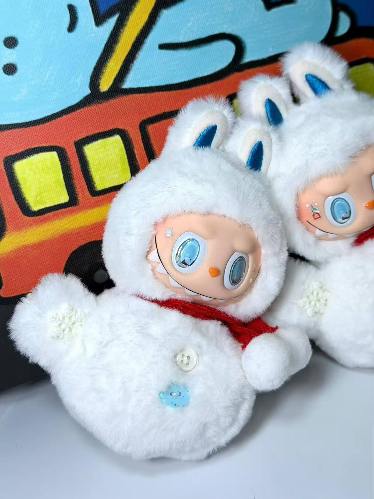 LABUBU Authentic|Handmade×Snowman