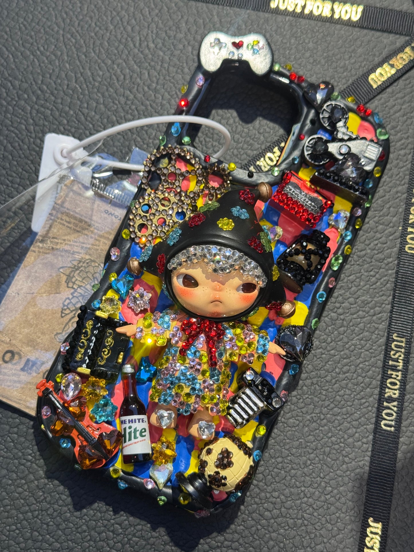 Hirono Handcrafted Diamond Phone Case