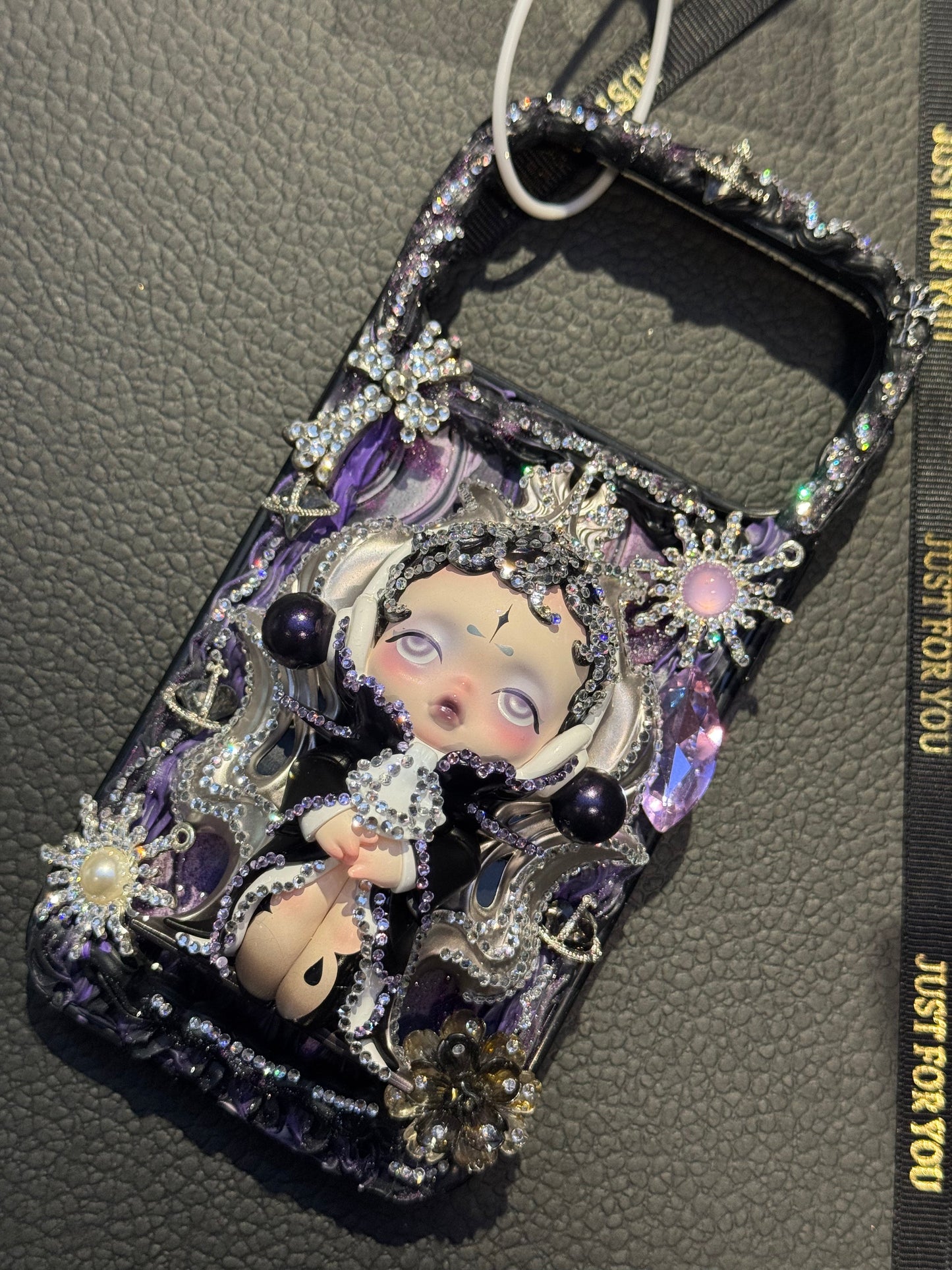 Skullpanda Handcrafted Diamond Phone Case