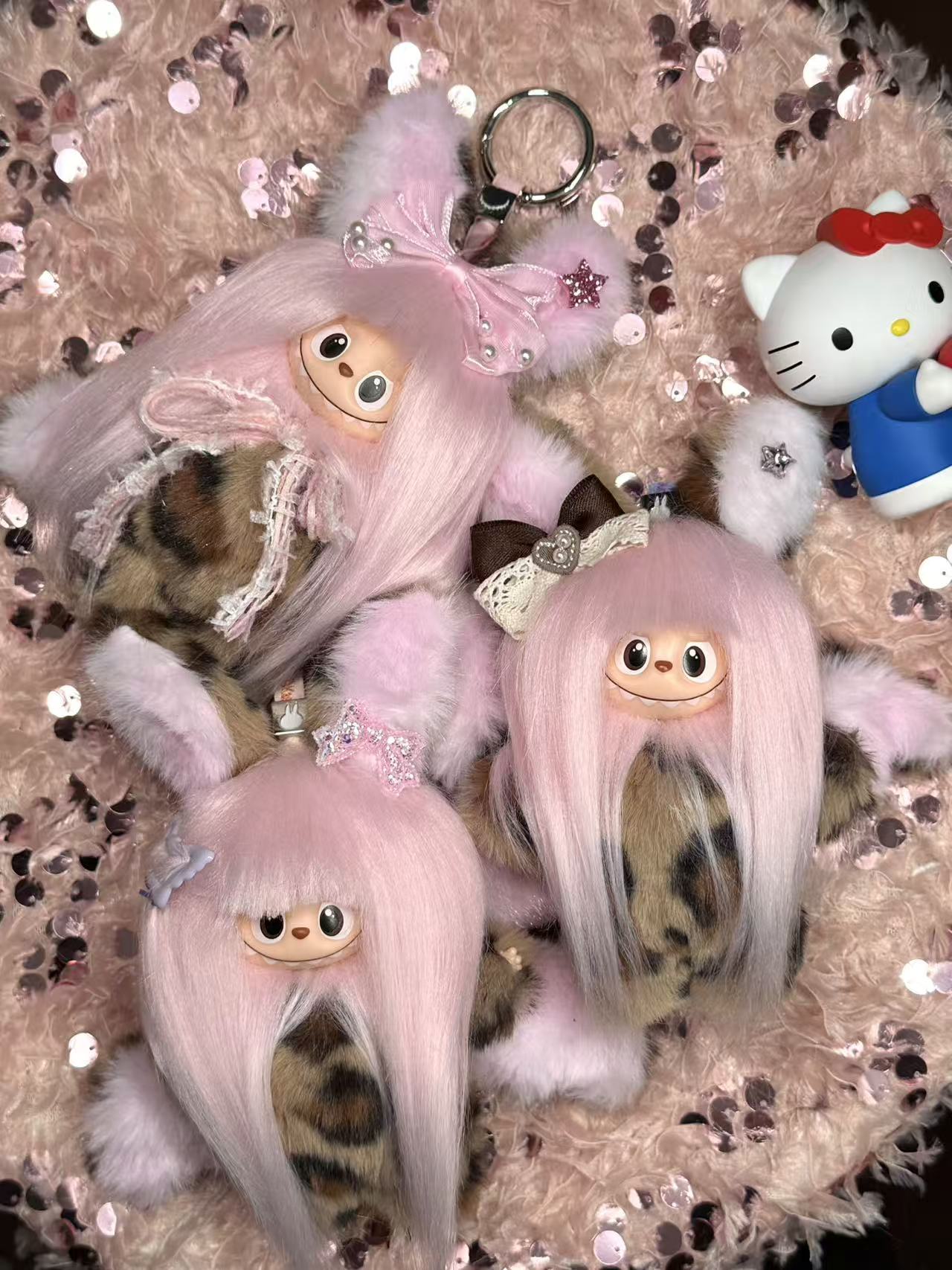 Long Hair Labubu Labubu Retrofit Design(Authenitic Doll)