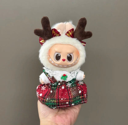 Labubu Christmas Clothes