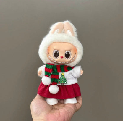 Labubu Christmas Clothes