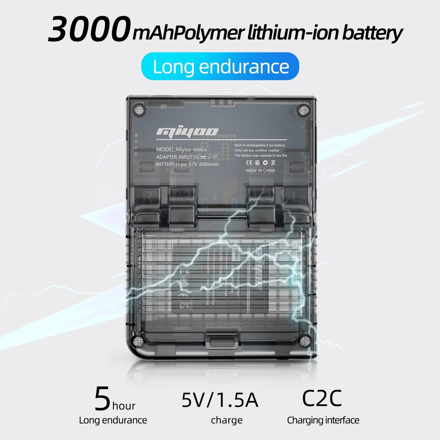 MIYOO Mini Plus V3 Retro Handheld Console 3.5” IPS