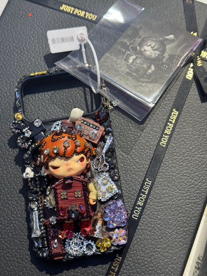 Hirono Handcrafted Diamond Phone Case