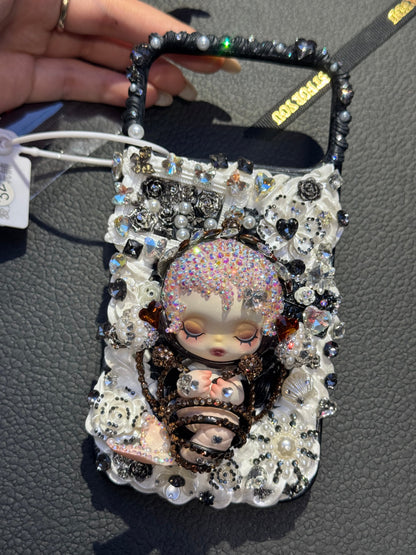 Skullpanda Handcrafted Diamond Phone Case