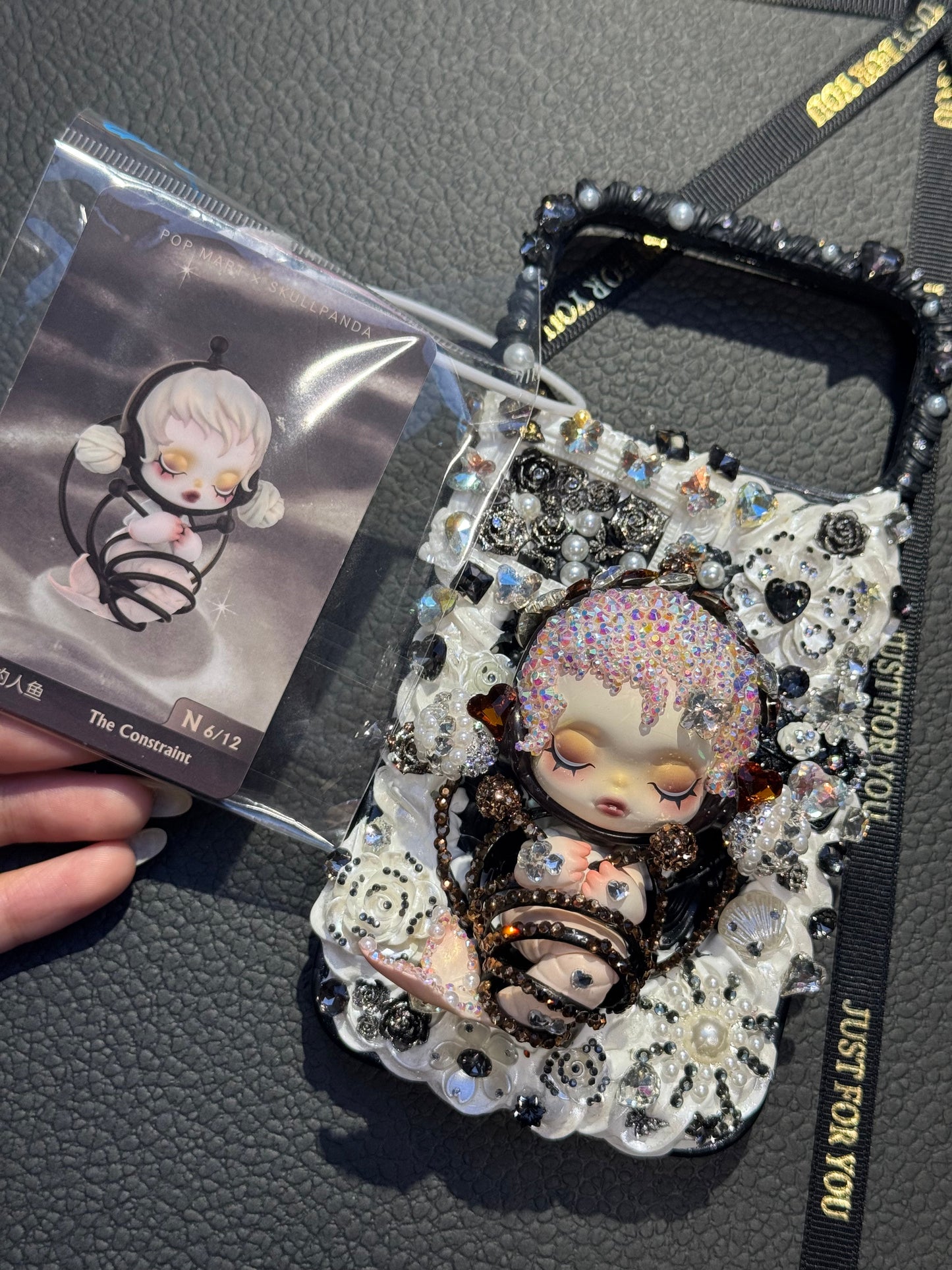 Skullpanda Handcrafted Diamond Phone Case