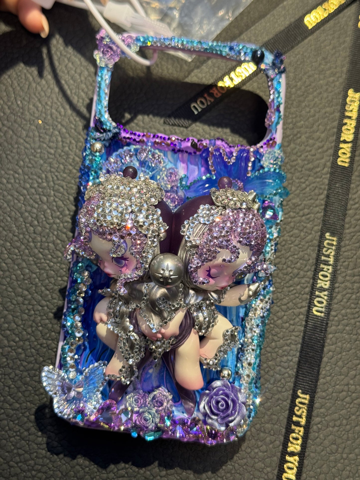 Skullpanda Handcrafted Diamond Phone Case