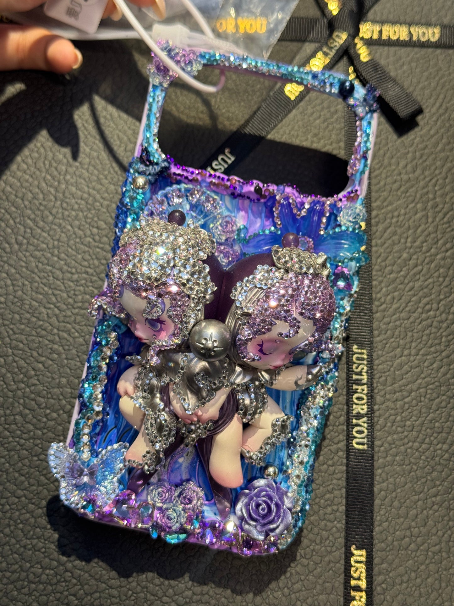 Skullpanda Handcrafted Diamond Phone Case
