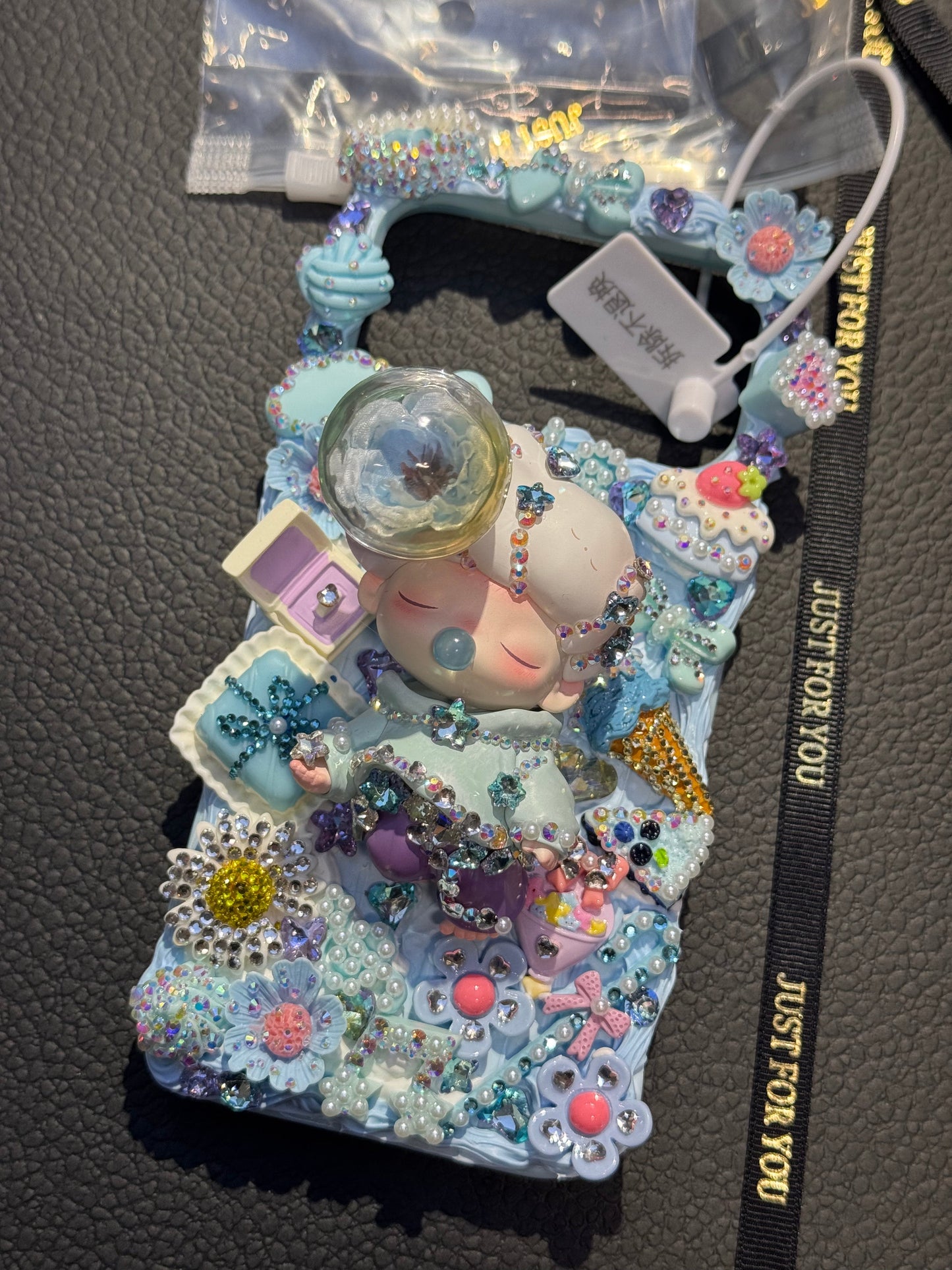 Dimoo Handcrafted Diamond Phone Case