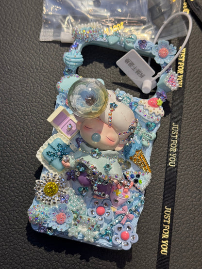 Dimoo Handcrafted Diamond Phone Case