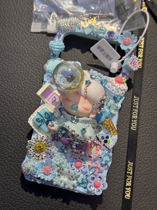 Dimoo Handcrafted Diamond Phone Case