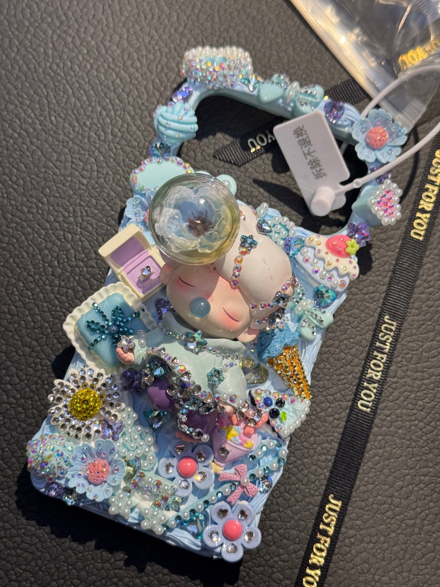 Dimoo Handcrafted Diamond Phone Case