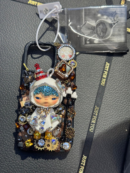 Hirono Handcrafted Diamond Phone Case