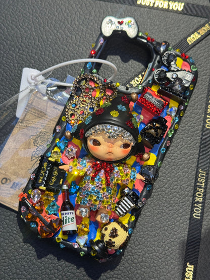 Hirono Handcrafted Diamond Phone Case