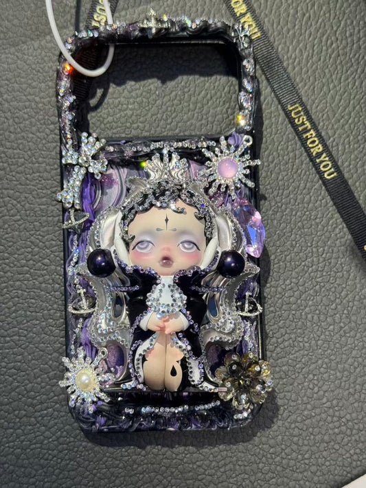 Skullpanda Handcrafted Diamond Phone Case