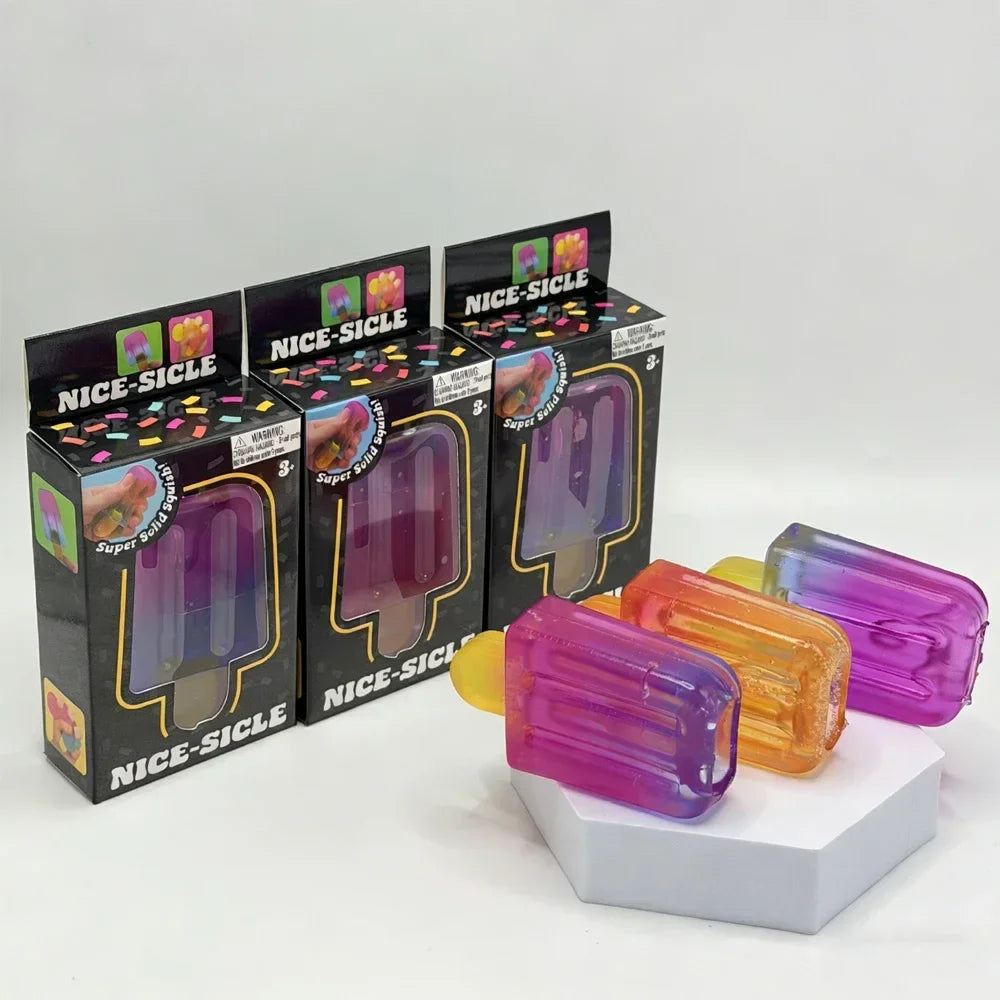 Needoh Colorful Popsicle Slow-Rise Squishy Toy